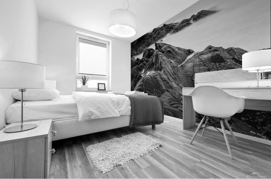 View from Firemore Beach Mural print