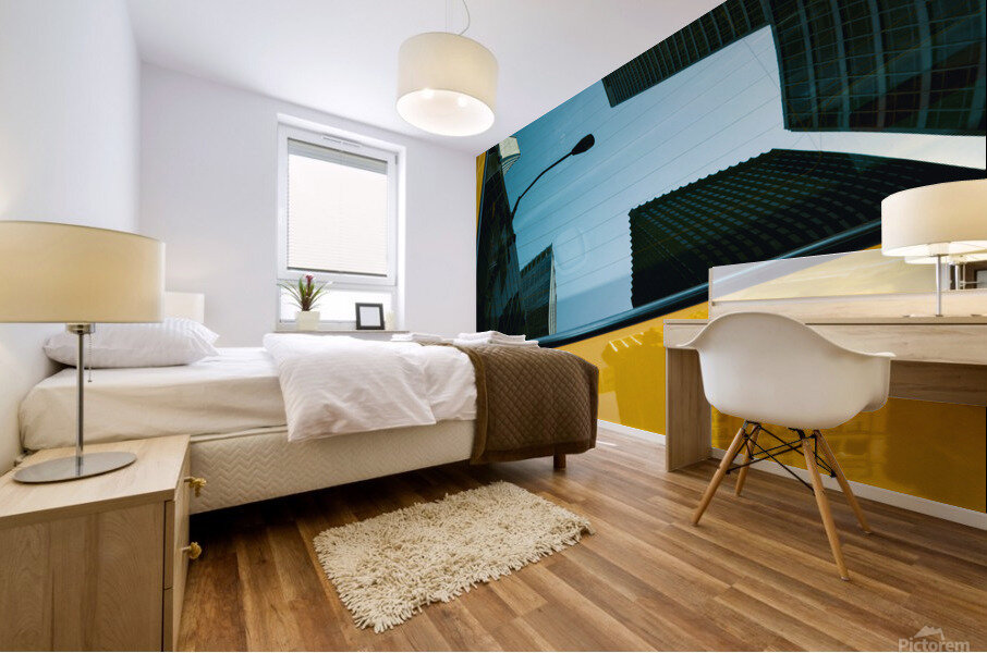 Yellow Cab Big Apple Mural print