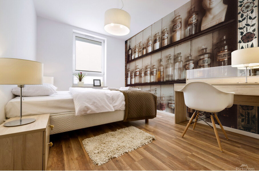 Old Apothecary Mural print