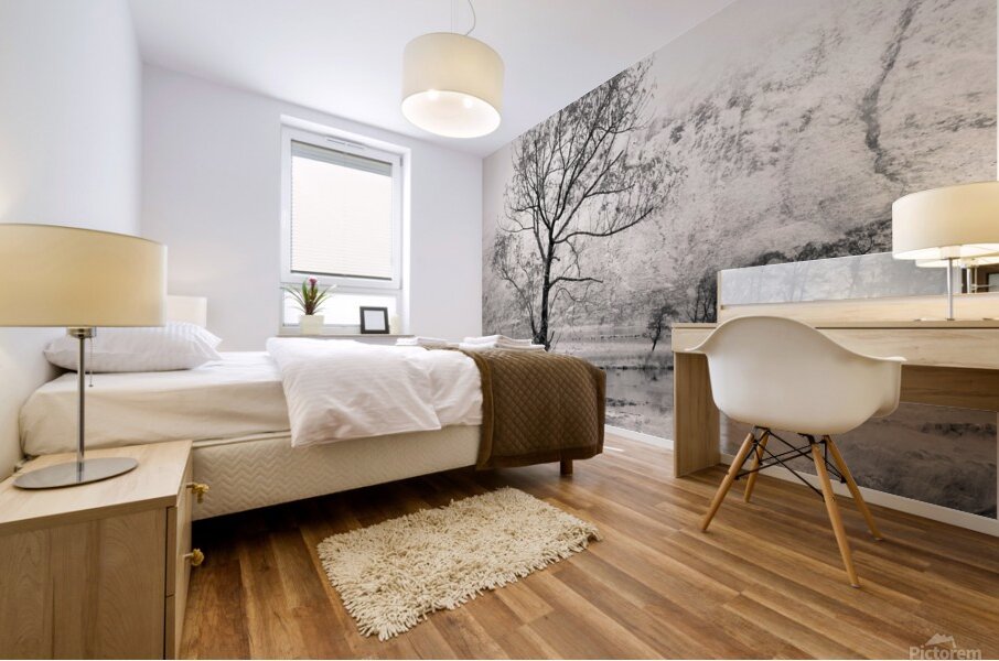 Loch Etive Tree Mural print