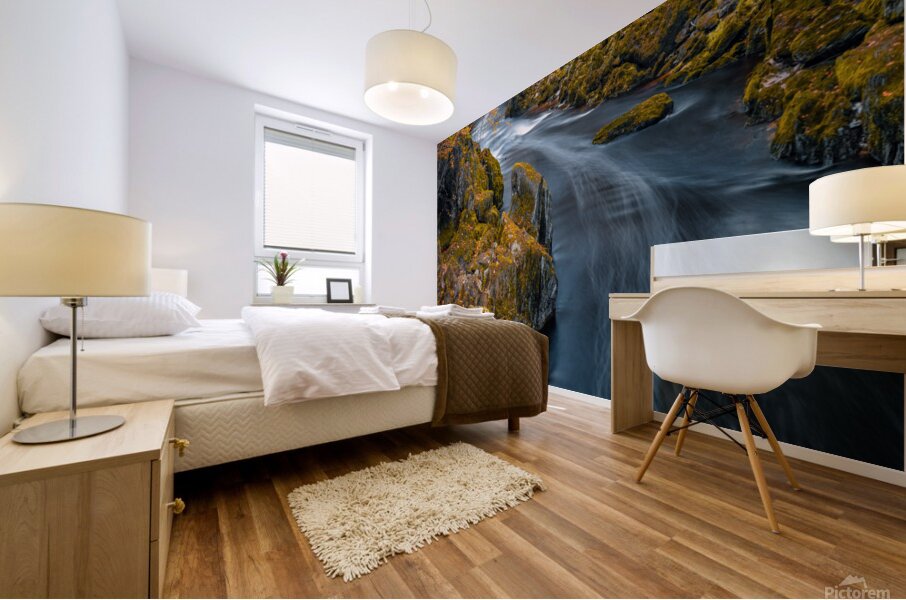 River Esk at Autumn Mural print