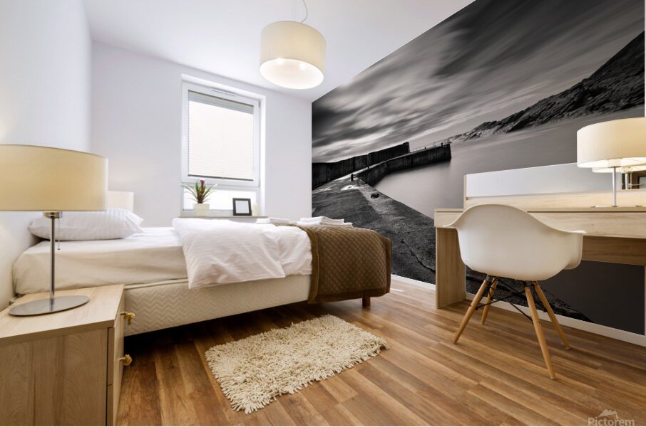 Collieston Breakwater Mural print