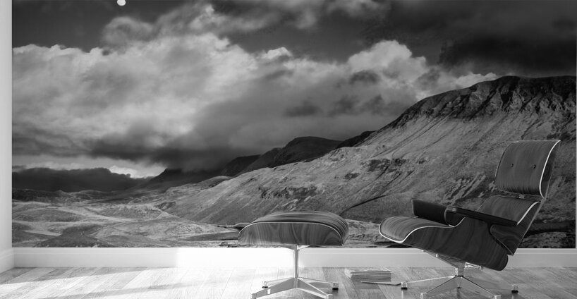 Moonrise over Llynnau Cregennen Wall Murals