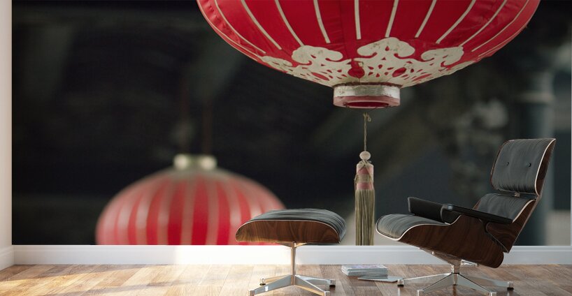 Chinese Lanterns Wall Murals