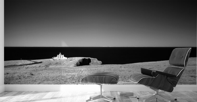 Stoer Lighthouse Infrared Wall Murals