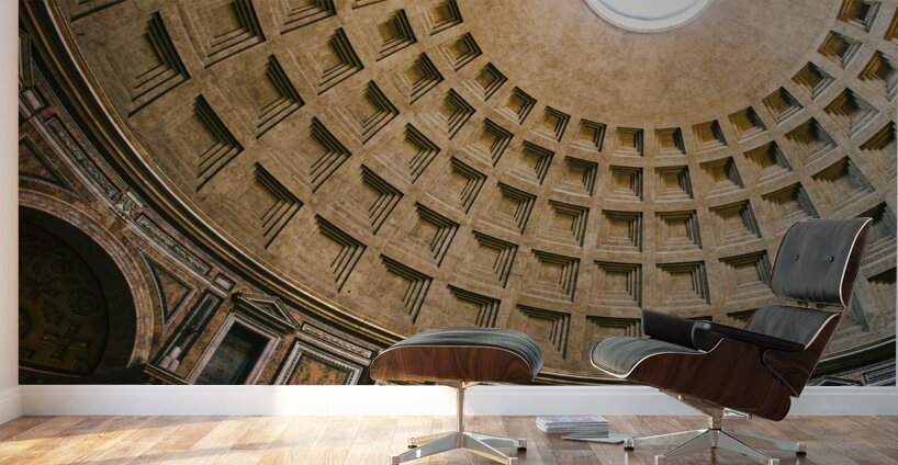 Pantheon Dome Oculus Wall Murals
