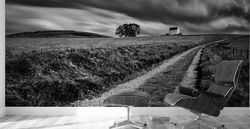 Tracks to Corgarff Castle Wall Murals