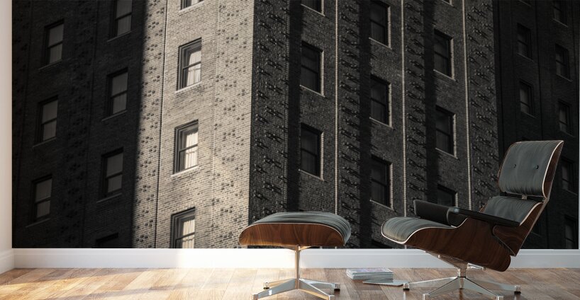 Sunlight on the Allerton Hotel Wall Murals