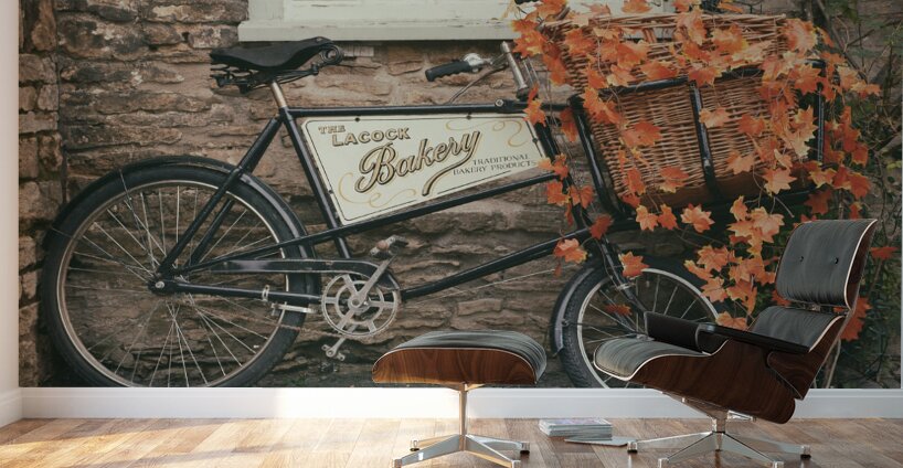 Bakery Bike Wall Murals