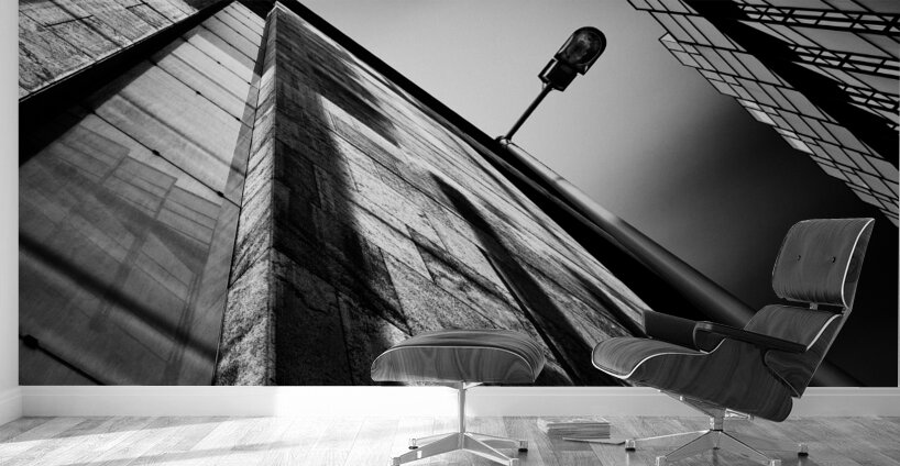 Alley Lamp Wall Murals