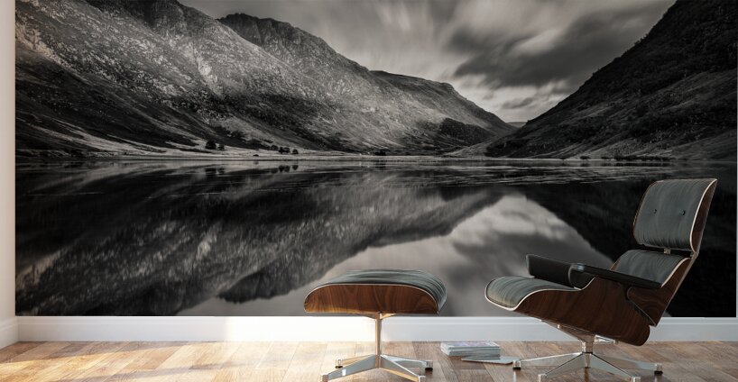 Loch Achtriochtan Reflection Wall Murals