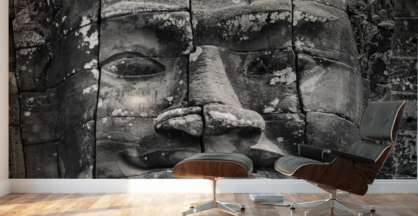Angkor Face Wall Murals