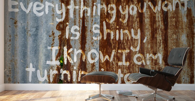 Turning Into Rust Wall Murals