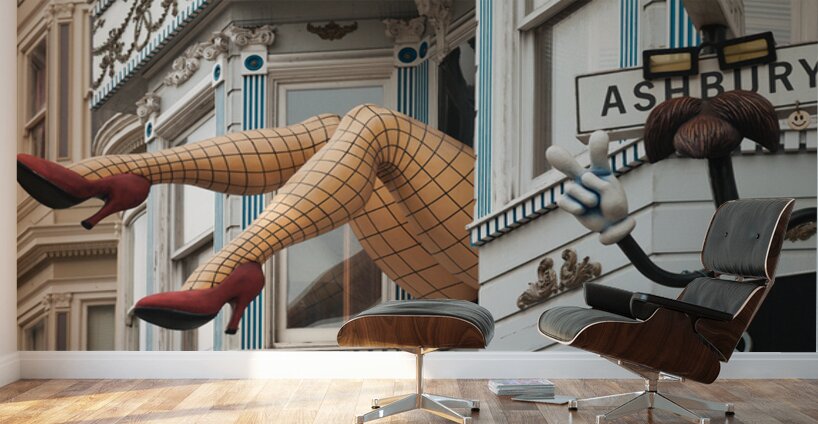 Ashbury Legs Wall Murals