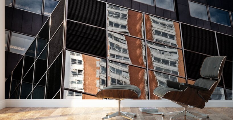 City Reflections Wall Murals