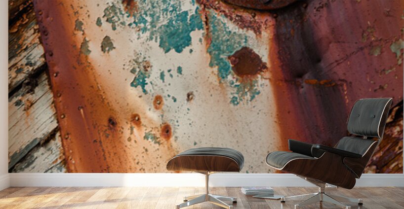 Weathered Vessel Wall Murals