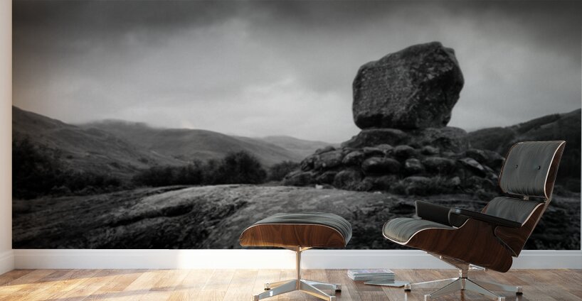 Bruces Stone Wall Murals