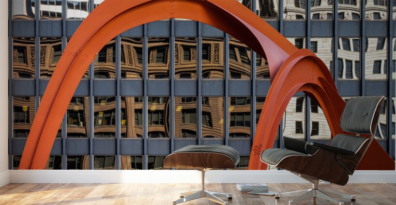 Flamingo Reflections Wall Murals