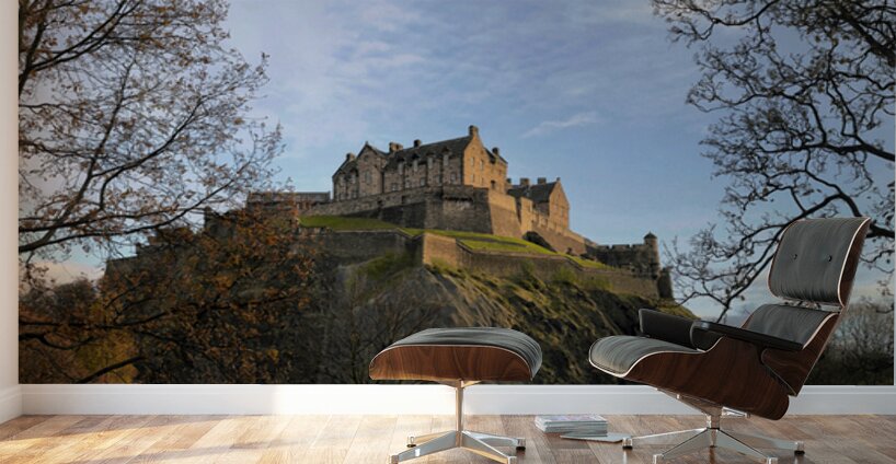 Edinburgh Castle Panorama Wall Murals
