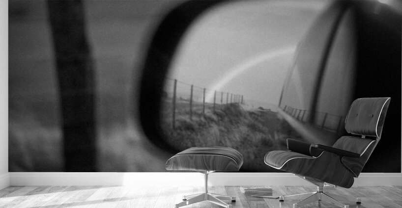 Rearview Rainbow Wall Murals