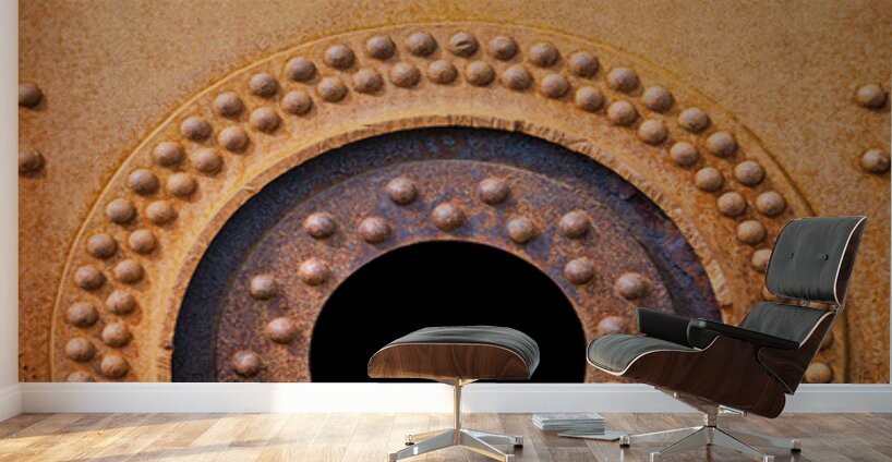 Rivets and Holes Wall Murals
