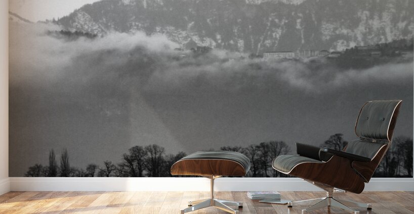 Lake Lucerne Boats Wall Murals