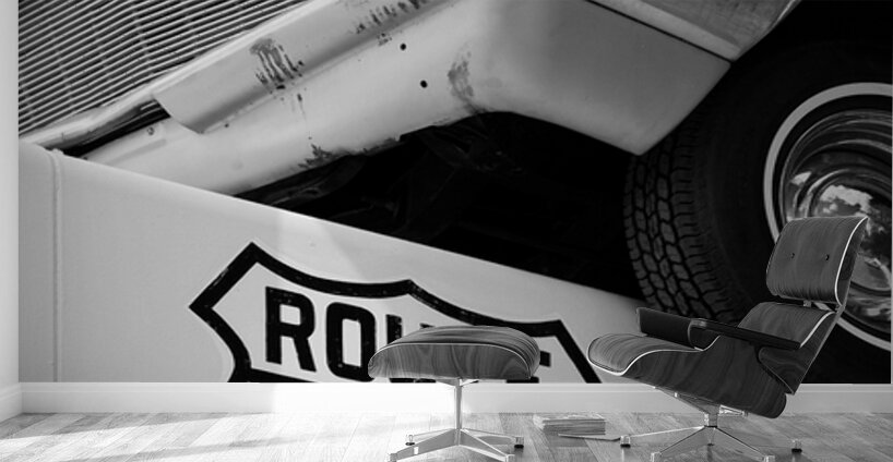 Vintage Route 66 Wall Murals