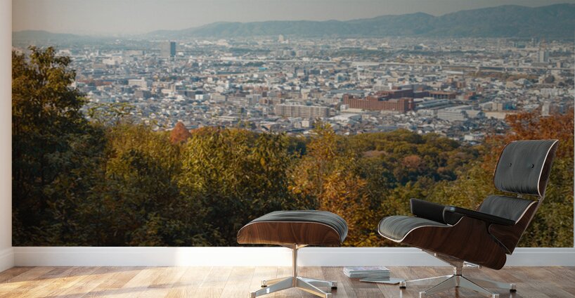 Kyoto from Fushimi Inari Taisha Wall Murals