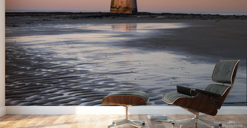 Rattray Head Lighthouse Sunset Wall Murals