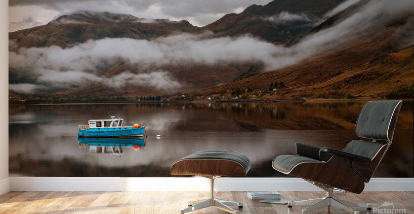 Loch Duich Fishing Boat Wall Murals