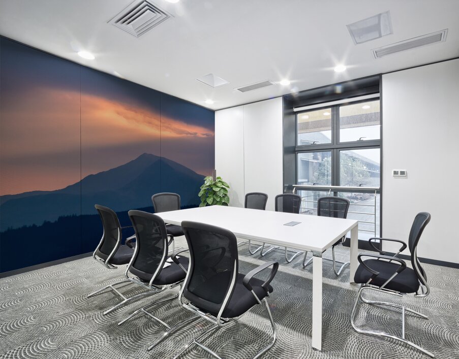 Last Light Over Snowdonia Wall Printing