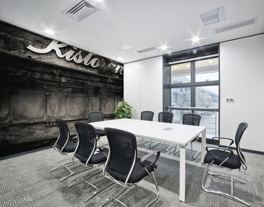 Abandoned Restaurant Wall Printing