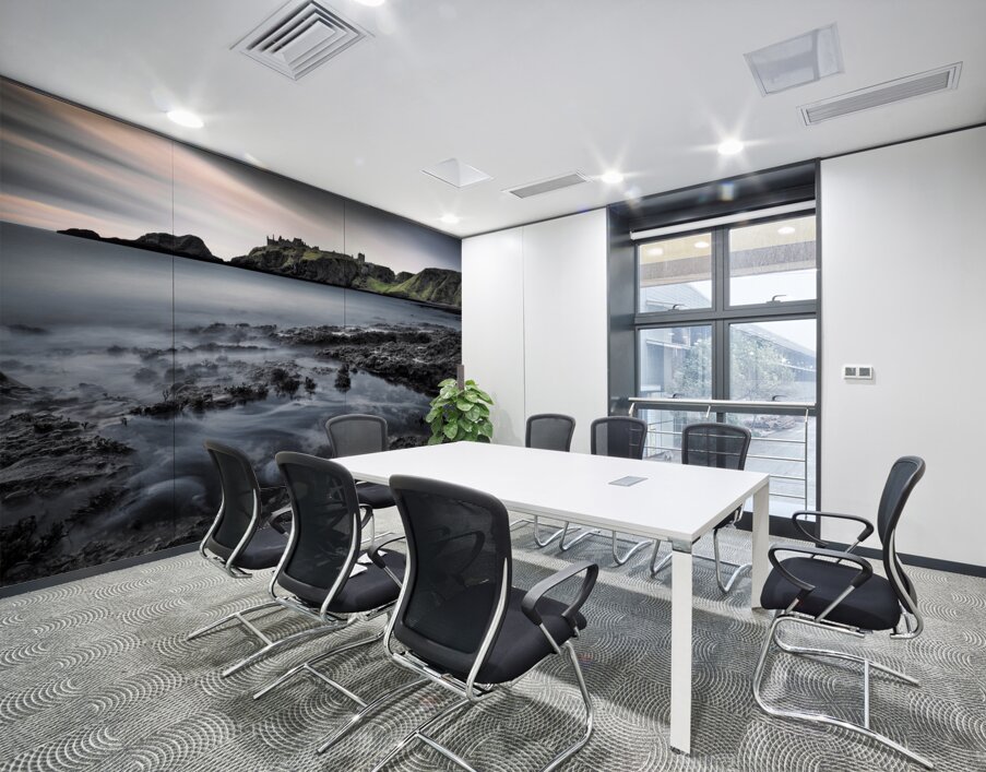 Dunnottar Dawn Wall Printing