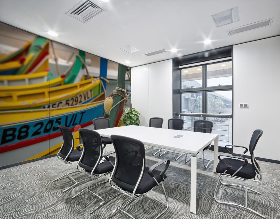 Maltese Luzzu Boats Wall Printing