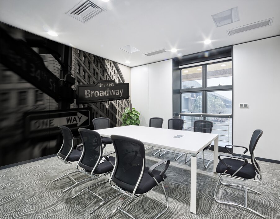 One Way to Broadway Wall Printing