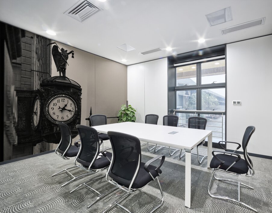 Father Time Clock Chicago Wall Printing