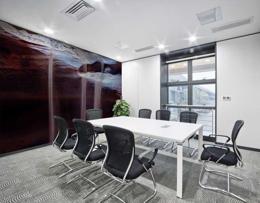 Shifting Sands Wall Printing