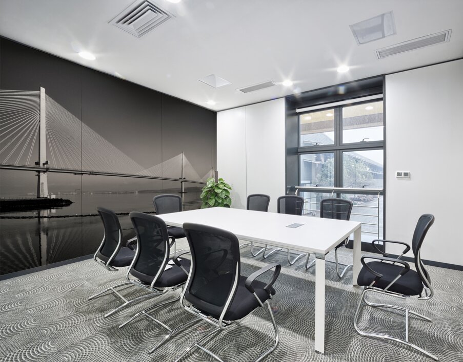 Three Pillars Wall Printing