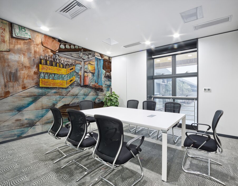 Ipoh Cafe Street Art Wall Printing