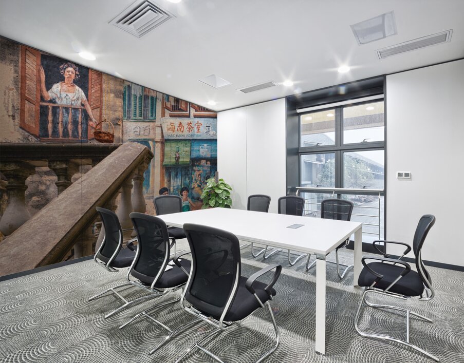 Kwai Chai Hong Mural Wall Printing