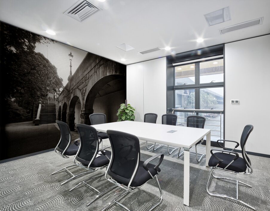 Union Terrace Gardens Wall Printing