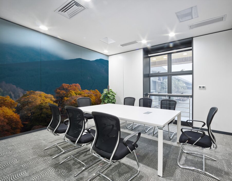 Autumn at Tay Forest Park Wall Printing