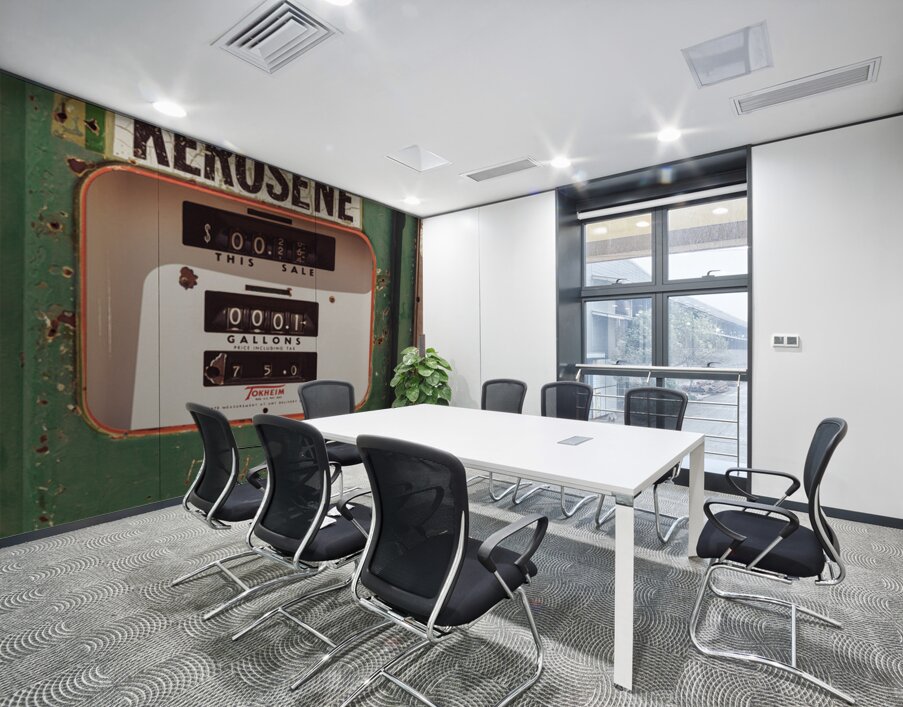 Vintage Kerosene Pump Wall Printing