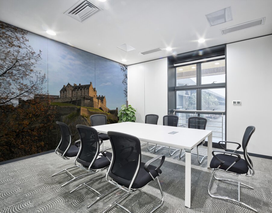 Edinburgh Castle Panorama Wall Printing