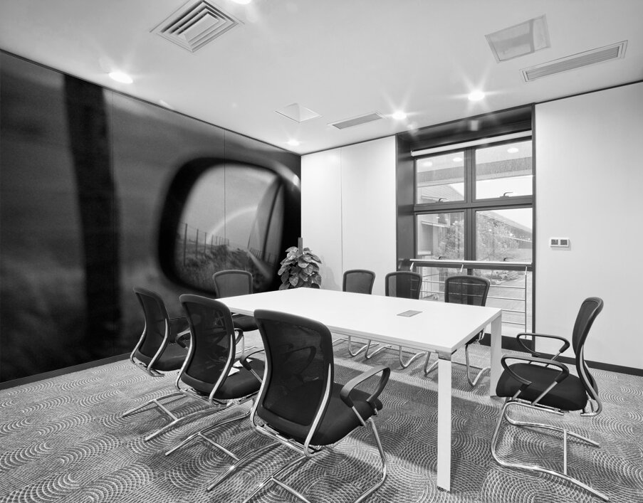 Rearview Rainbow Wall Printing