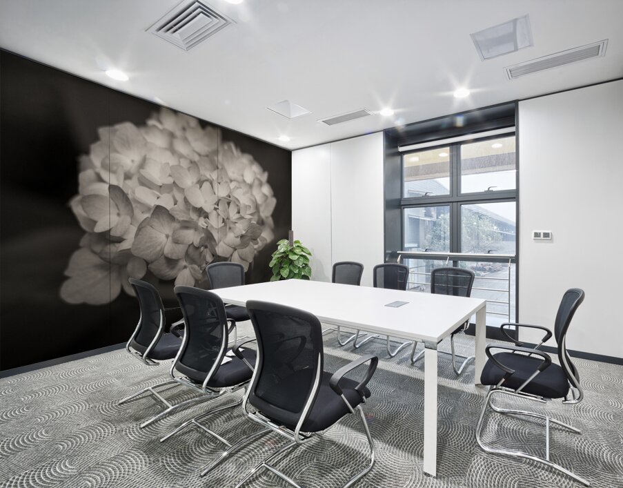Hydrangea Wall Printing