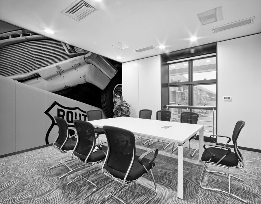 Vintage Route 66 Wall Printing