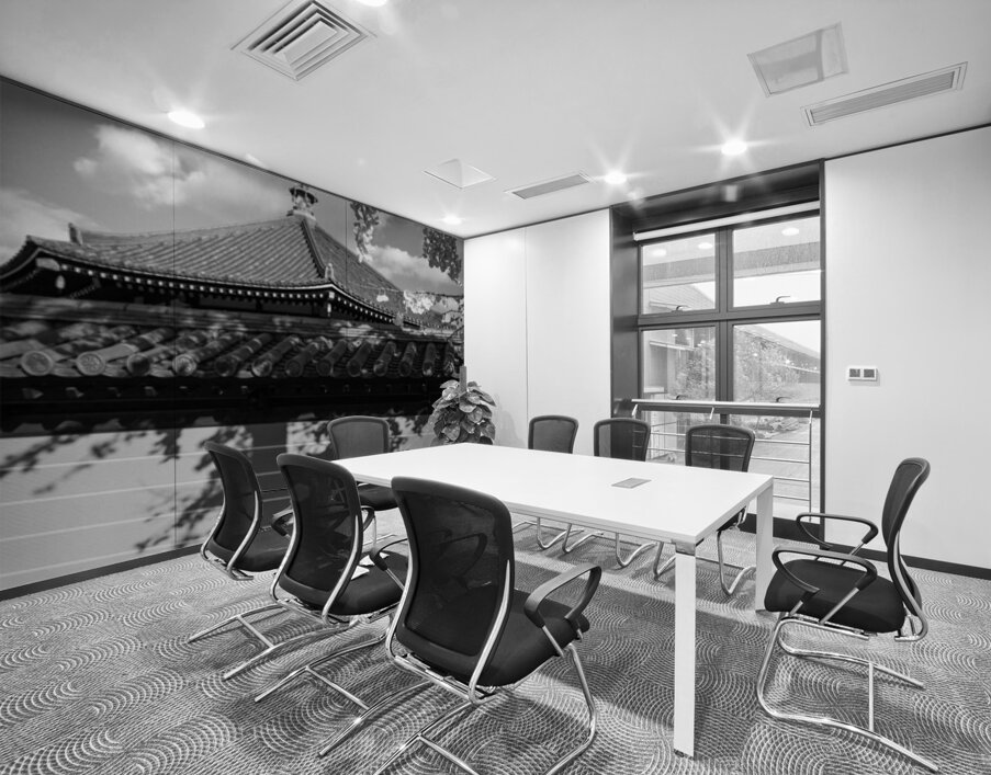 Shadows at Shitennoji Temple Wall Printing