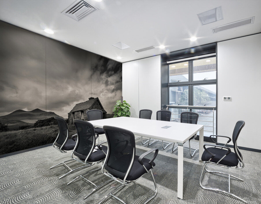Bothy and Mountains Wall Printing