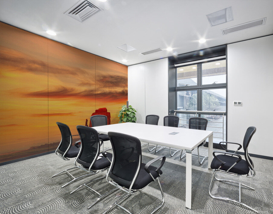 Red Tip Sunset Wall Printing